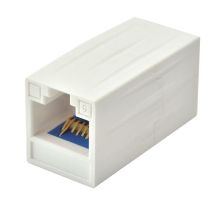 Category 6 - Unshielded Super Cat 6 Coupler, Mobile Style